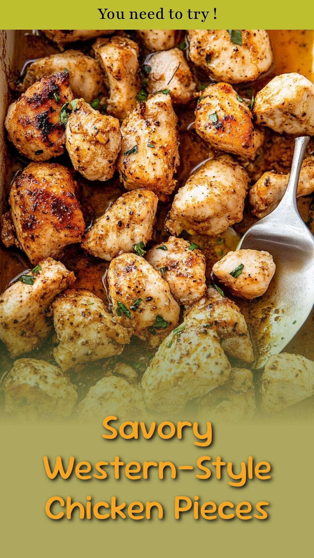 Savory Western-Style Chicken Pieces