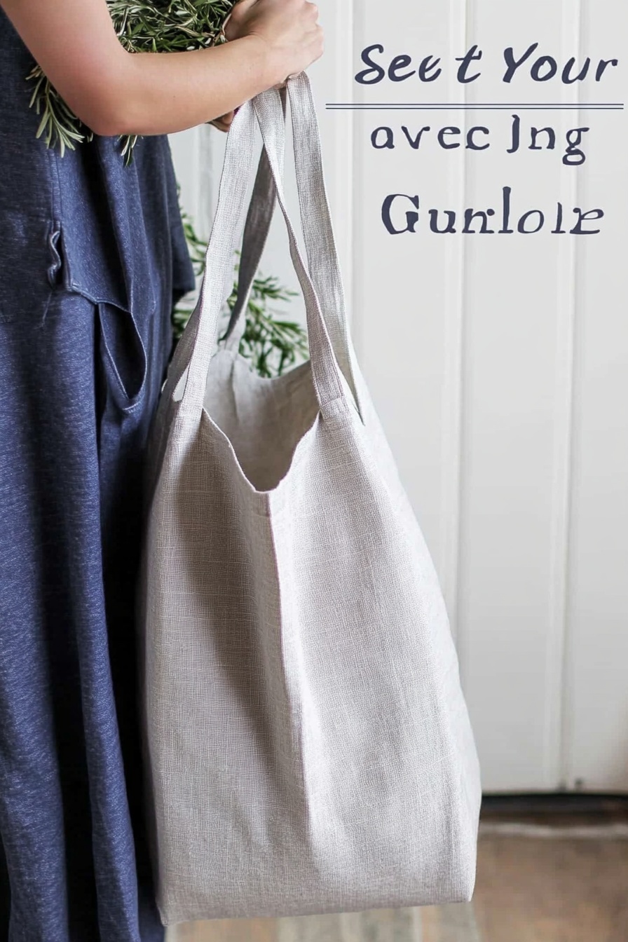 Sew Your Own Linen Tote