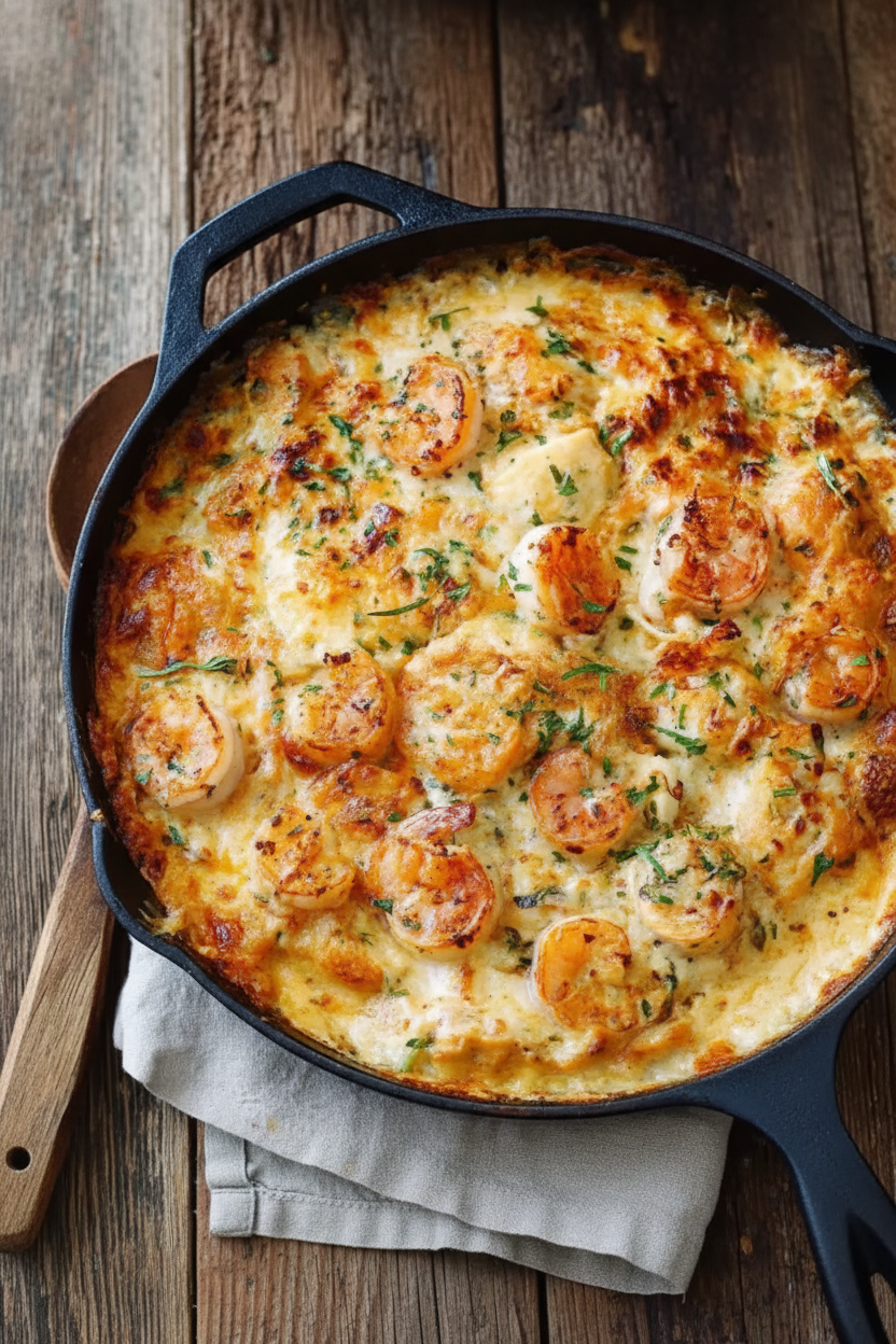 Shrimp Casserole Recipe From Snack On Meat
