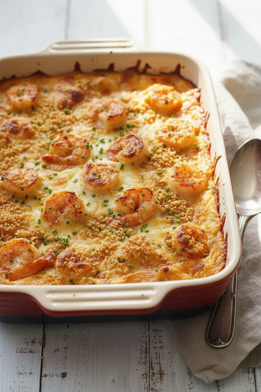 Shrimp Casserole Recipe From Snack On Meat