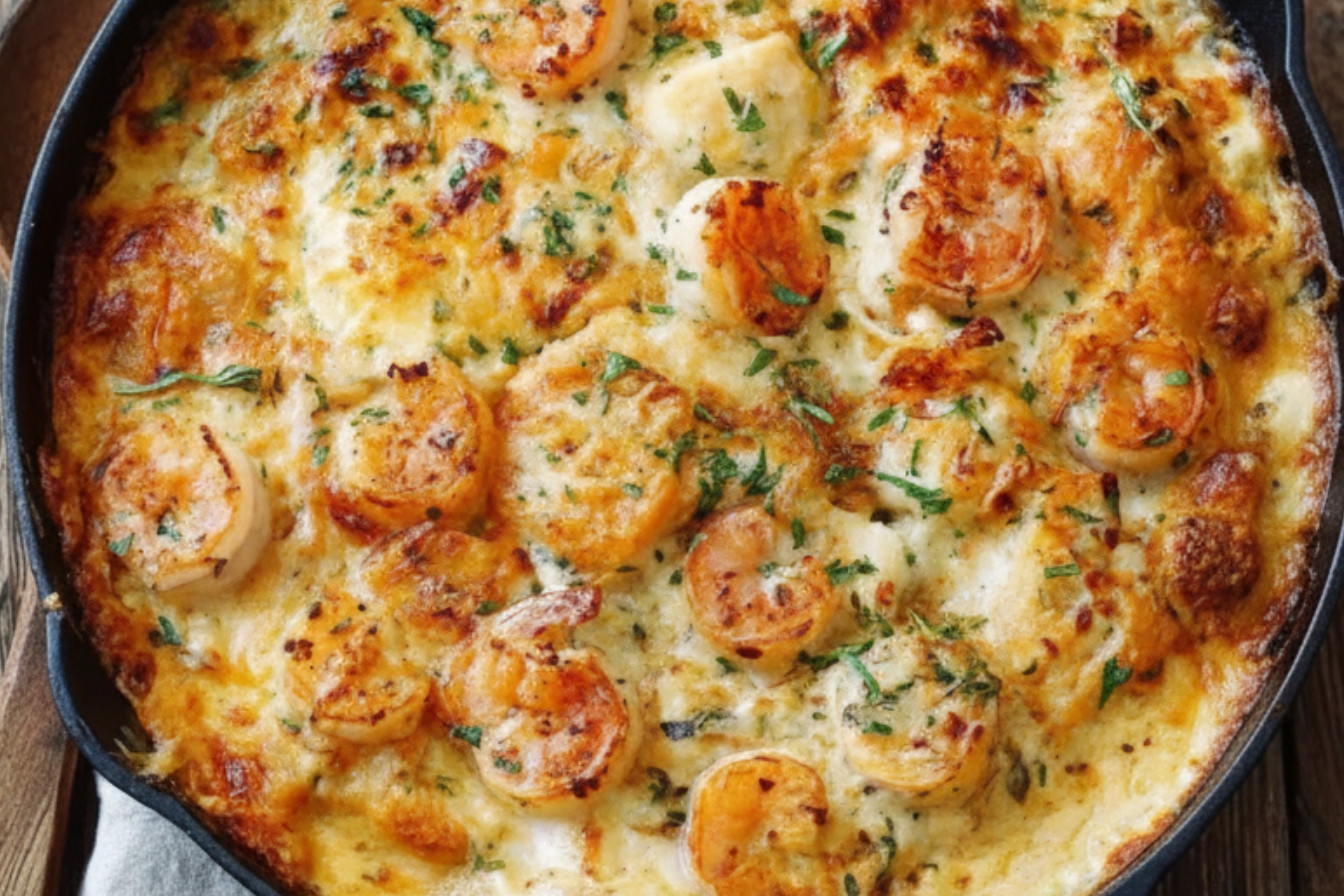 Shrimp Casserole Recipe From Snack On Meat
