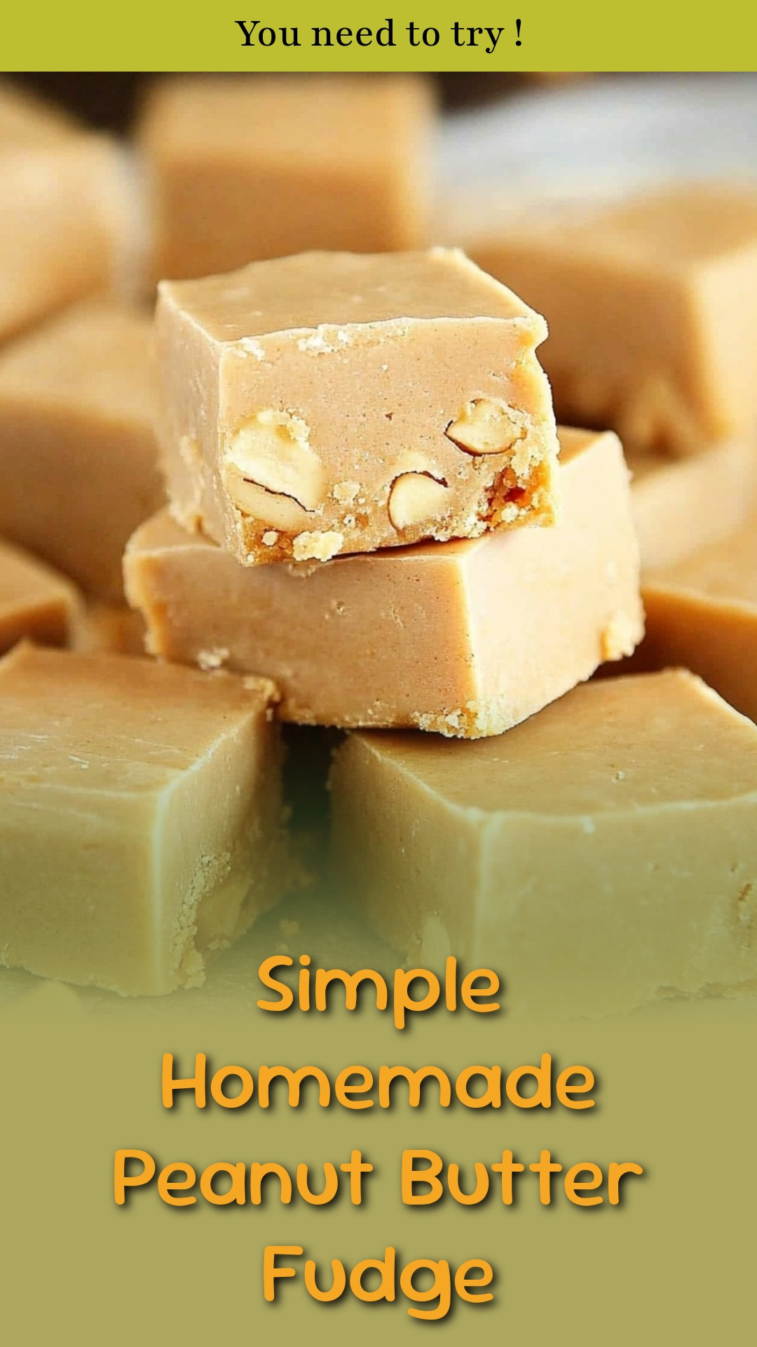 Simple Homemade Peanut Butter Fudge