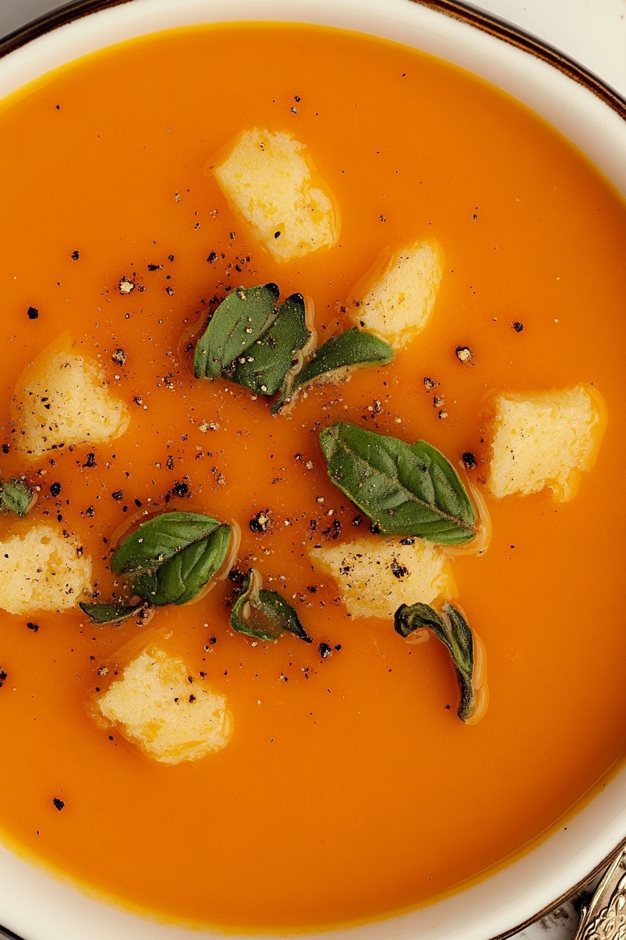 Simple Homemade Tomato Soup Recipe