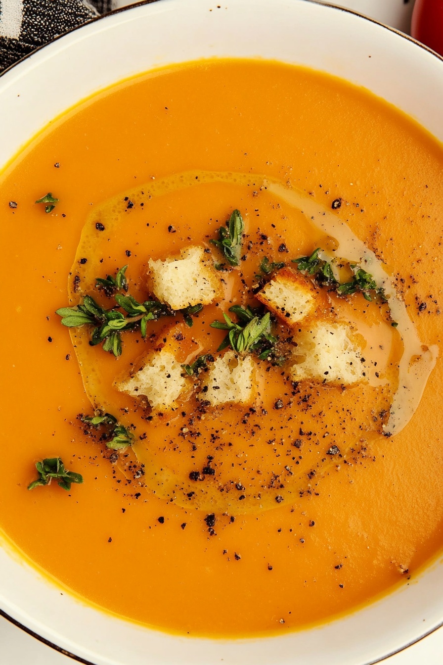 Simple Homemade Tomato Soup Recipe