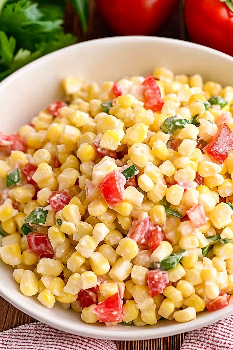 Simple Sweet Corn Salad Recipe