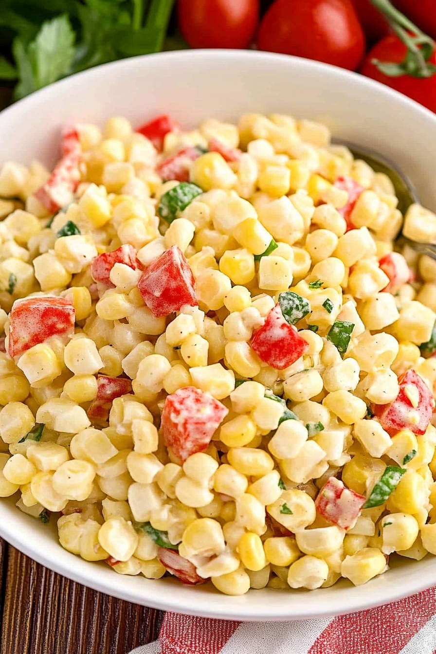 Simple Sweet Corn Salad Recipe