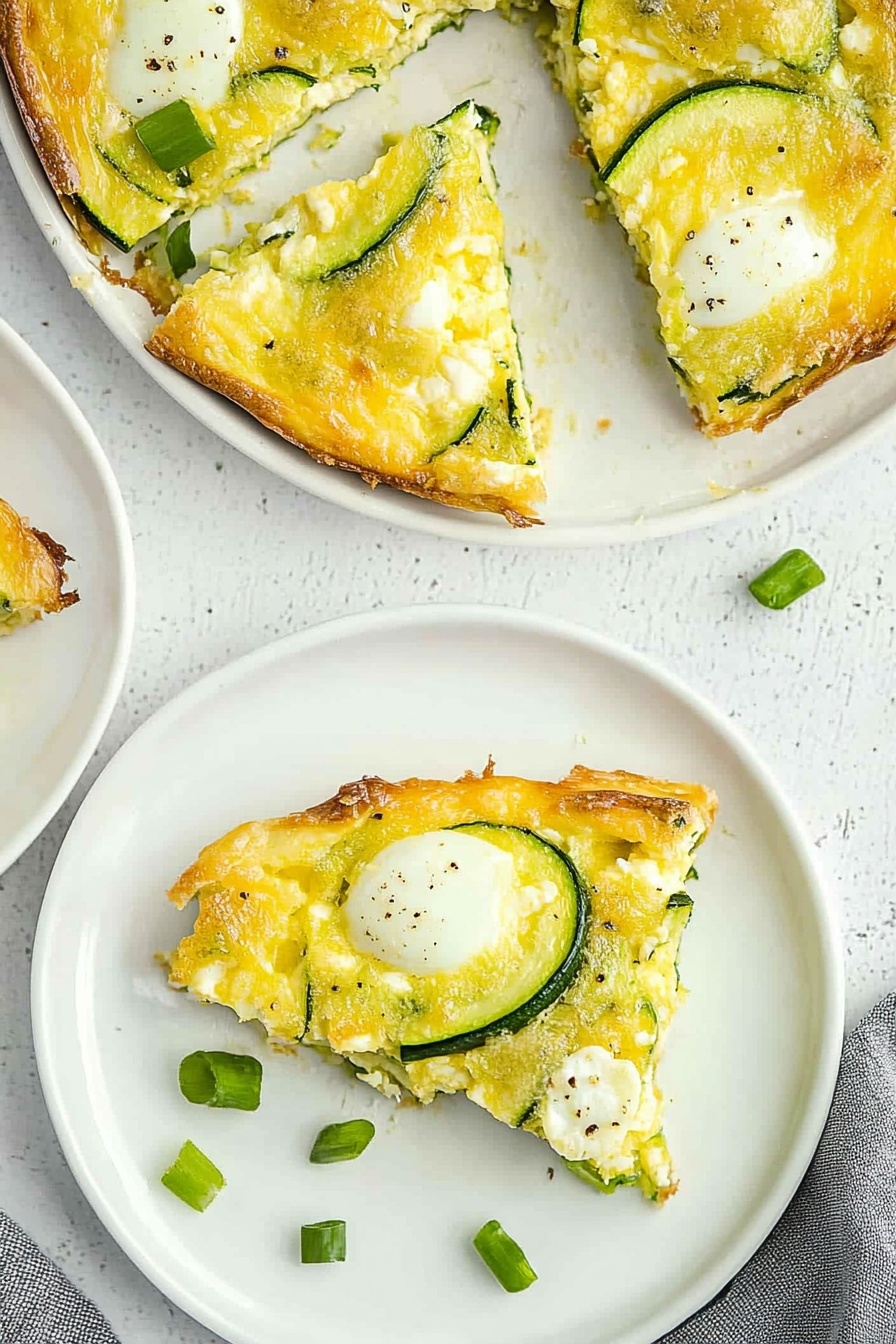 Simple Zucchini Egg Breakfast Bake