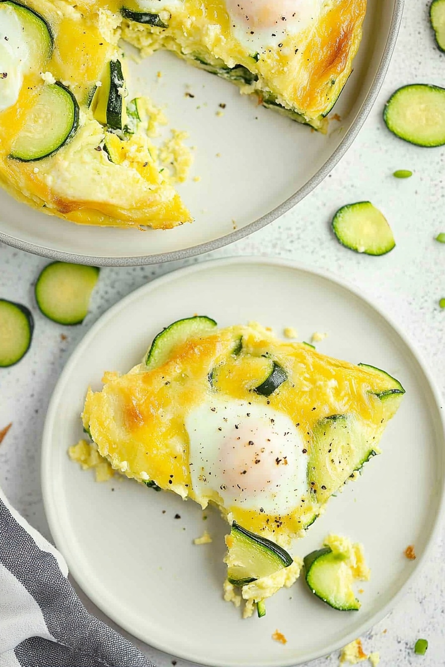 Simple Zucchini Egg Breakfast Bake