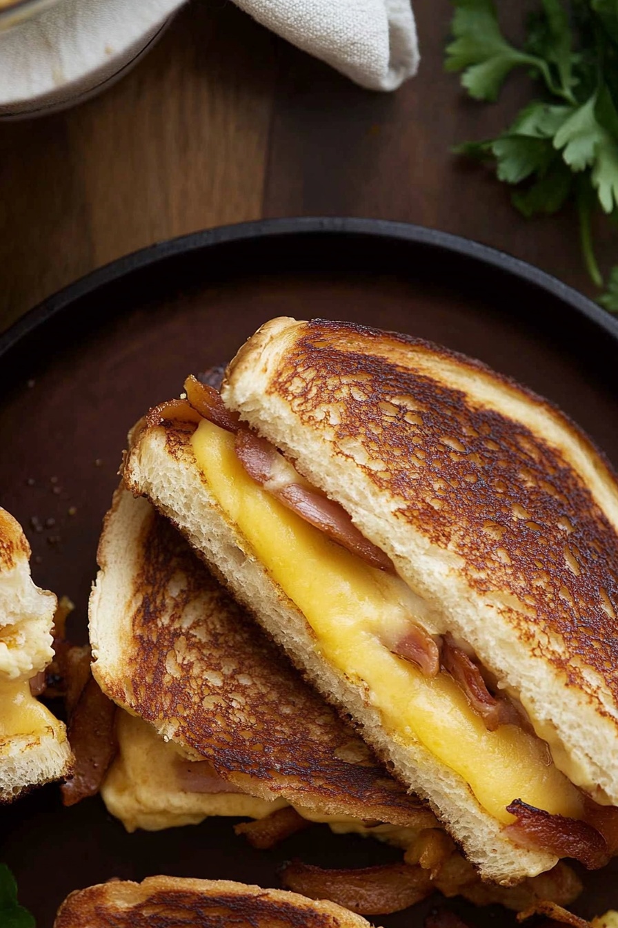 Sizzling Griddle Morning Sandwich