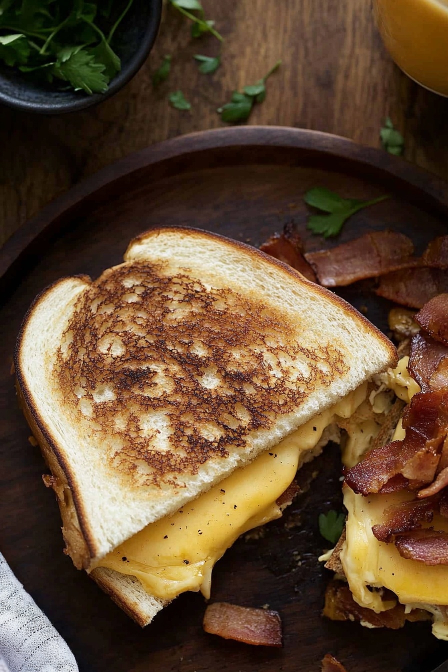 Sizzling Griddle Morning Sandwich