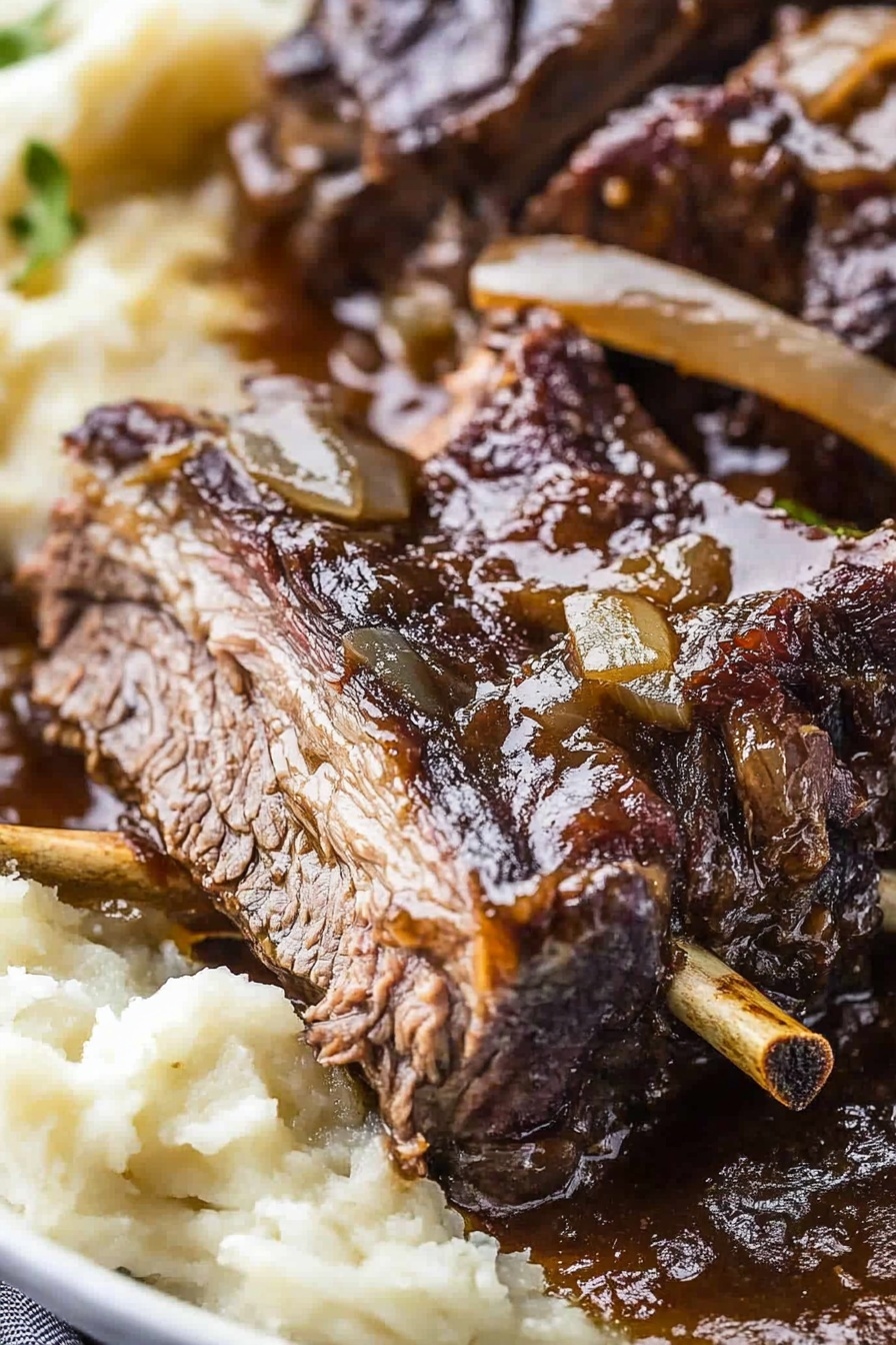 Slow Cooked Beef Short Ribs