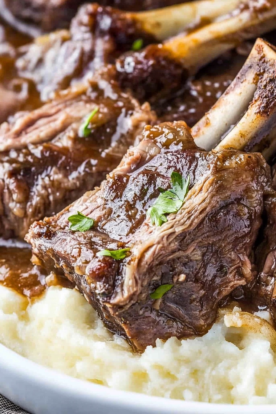 Slow Cooked Beef Short Ribs