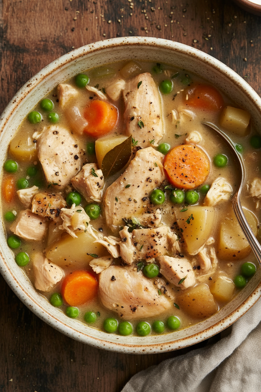 Slow Cooker Chicken Stew Recipe Snack On Meat