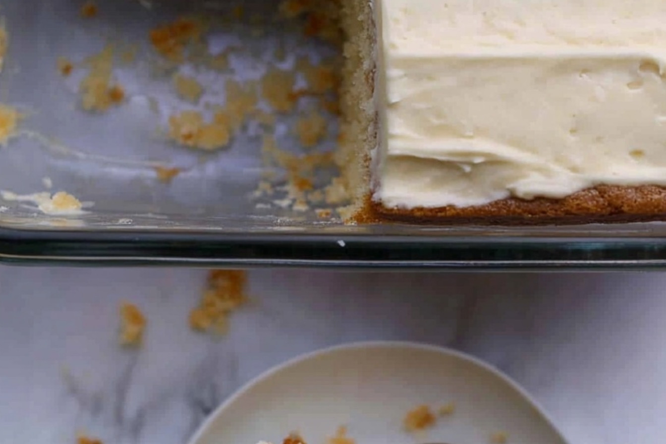 Sourdough Discard Vanilla Cake Recipe