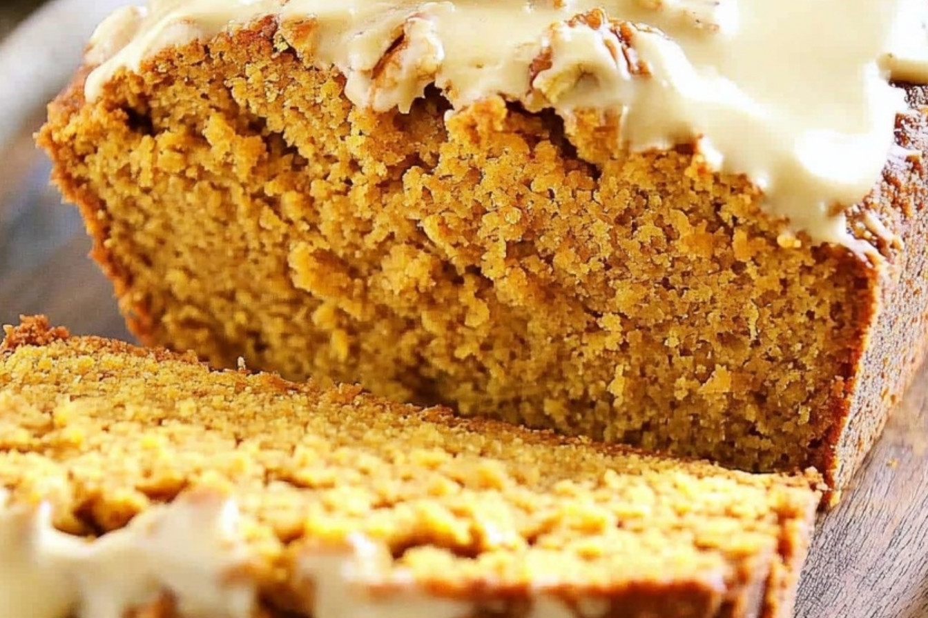 Spiced Pumpkin Loaf with Pecans
