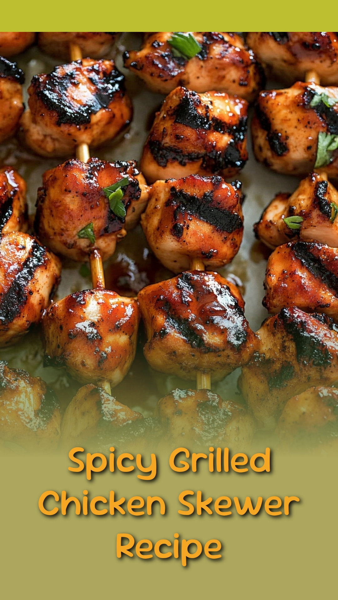 Spicy Grilled Chicken Skewer Recipe