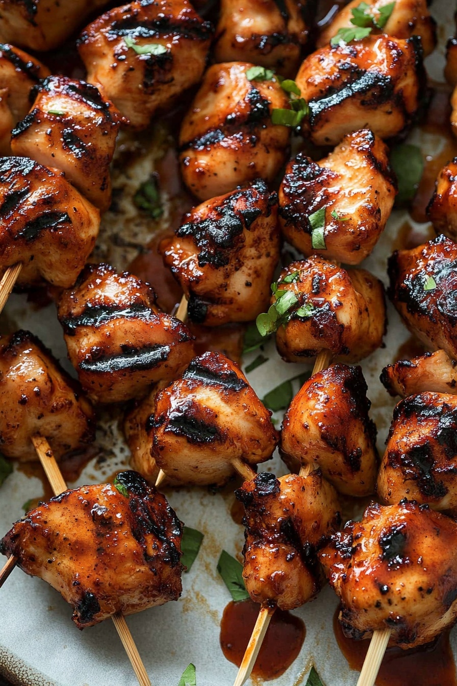 Spicy Grilled Chicken Skewer Recipe