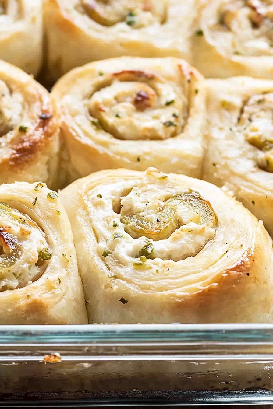 Spicy Jalapeno Cream Cheese Rolls