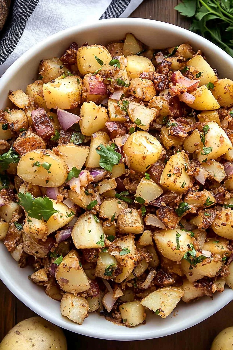Spicy Roasted Potato Salad Recipe