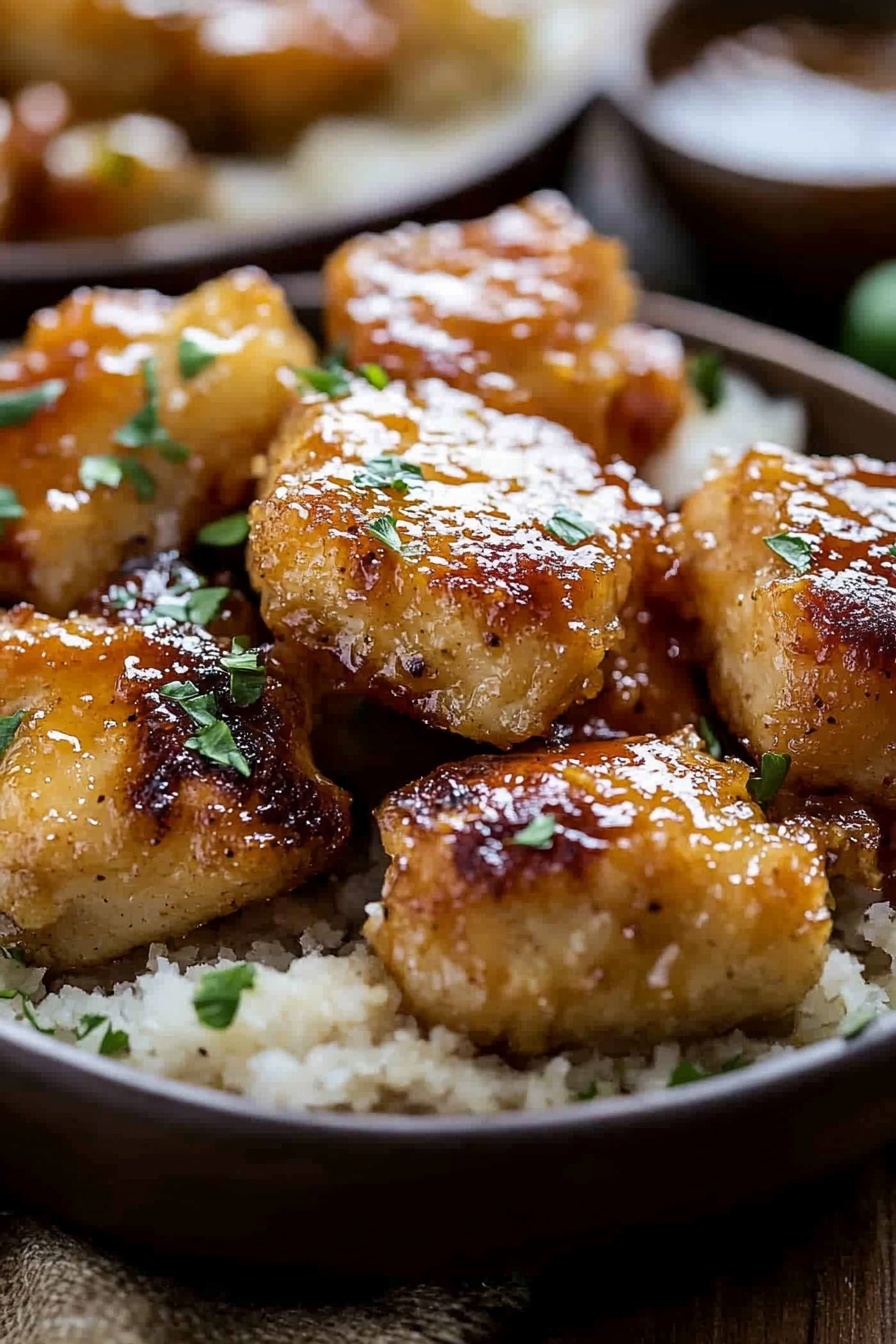 Sweet Coconut Peach Chicken Recipe