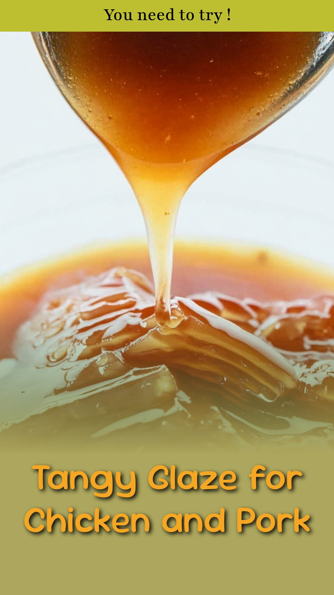 Tangy Glaze for Chicken and Pork