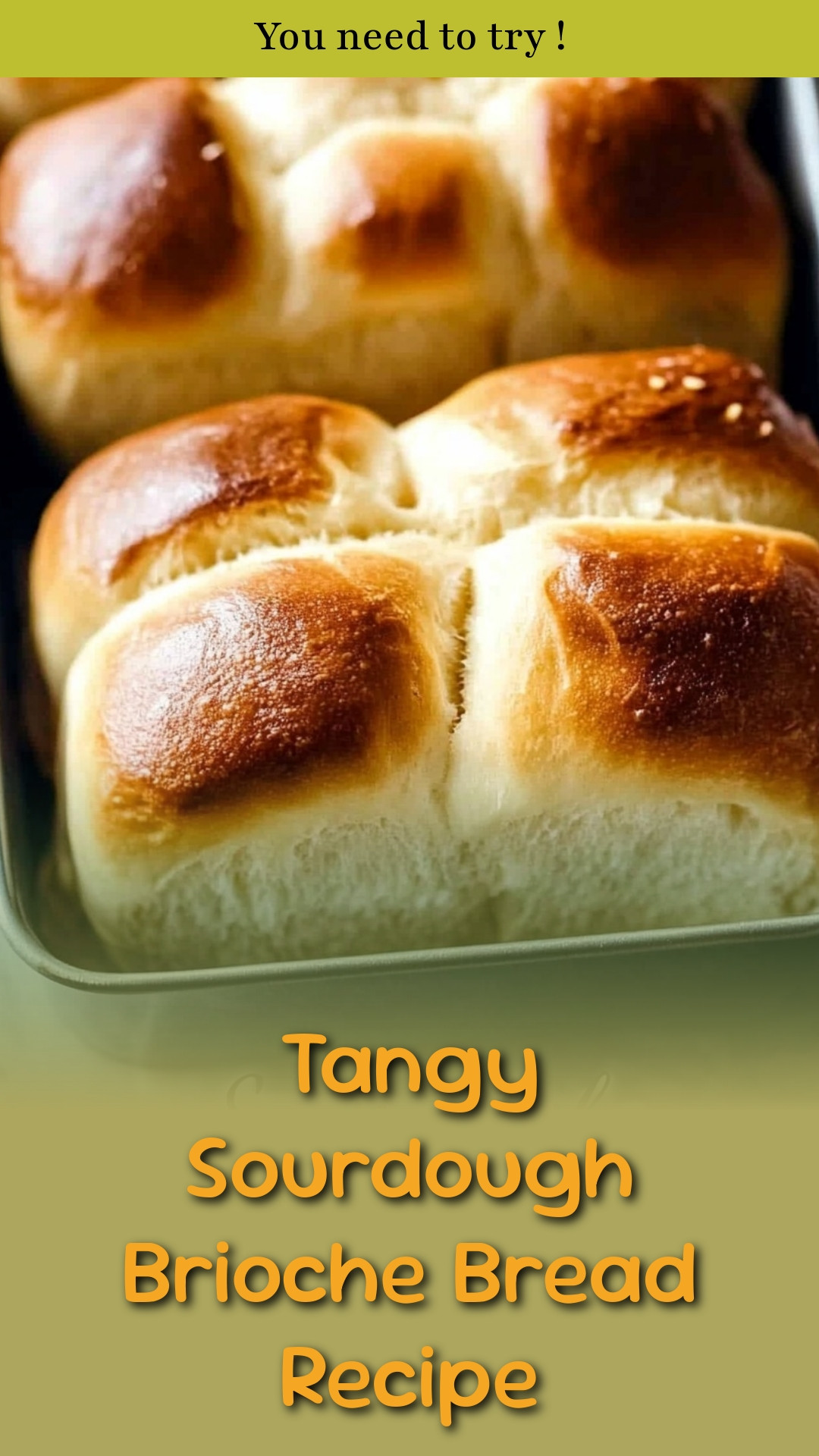 Tangy Sourdough Brioche Bread Recipe