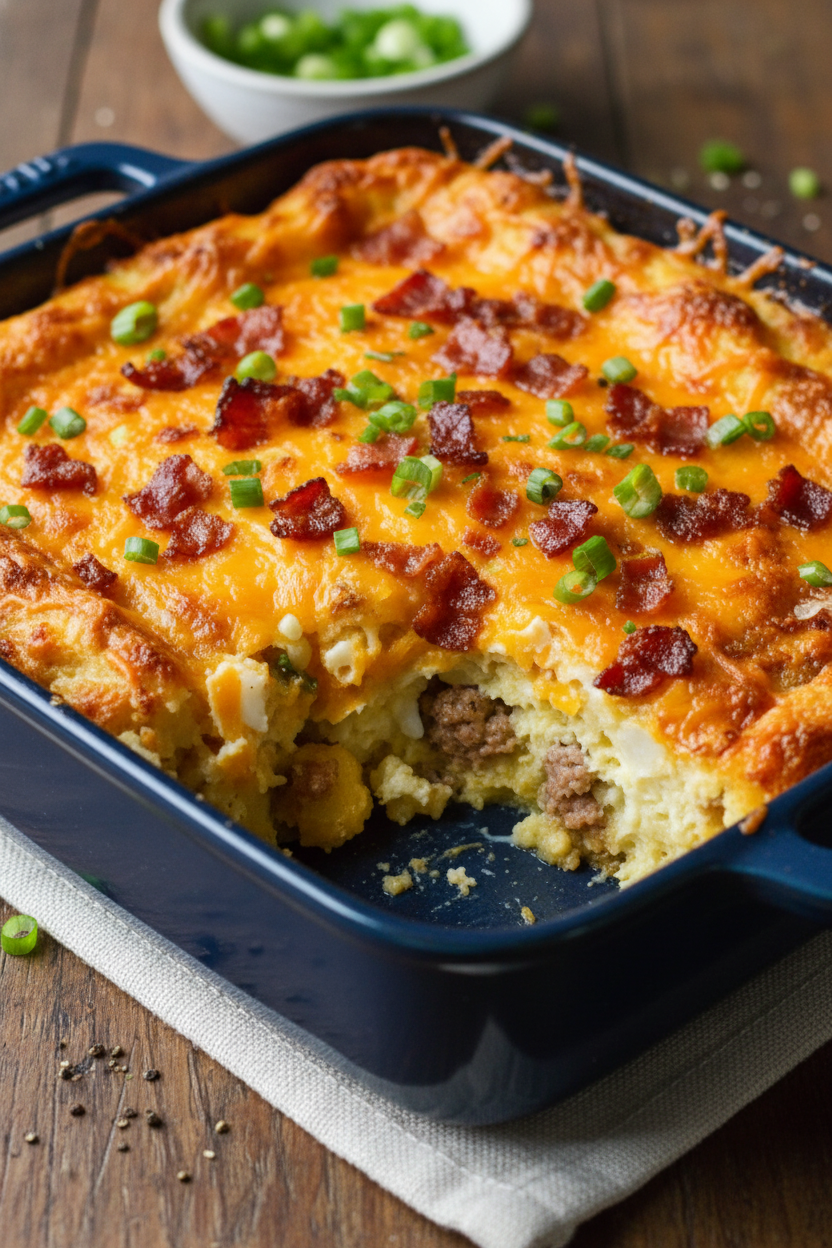 Tater Tot Breakfast Casserole Recipe
