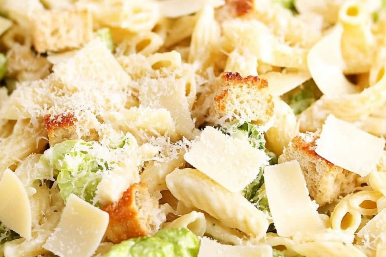 Twisted Caesar Pasta Salad Recipe