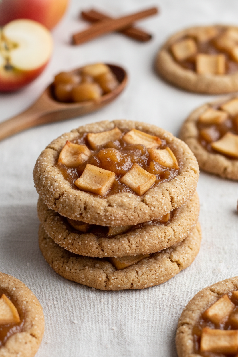 Vegan Apple Pie Cookies Dairy Free