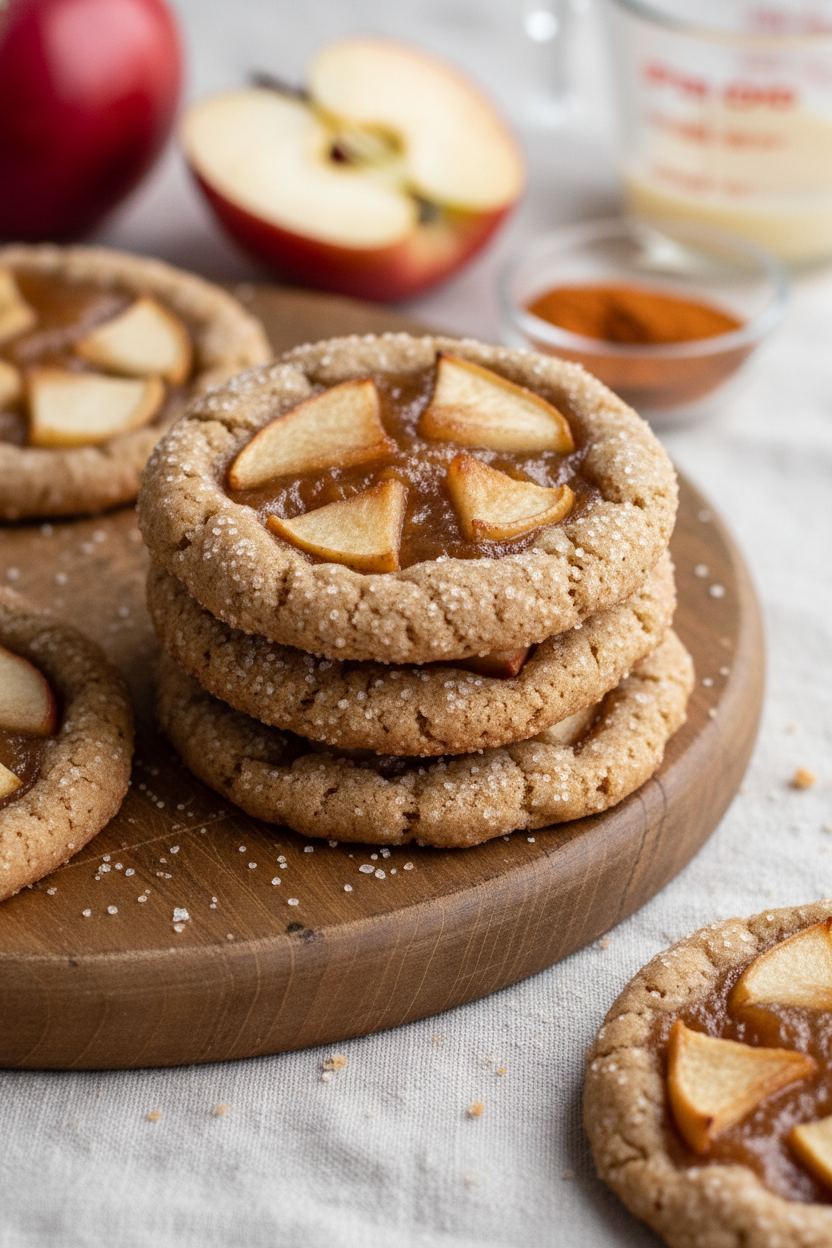 Vegan Apple Pie Cookies Dairy Free