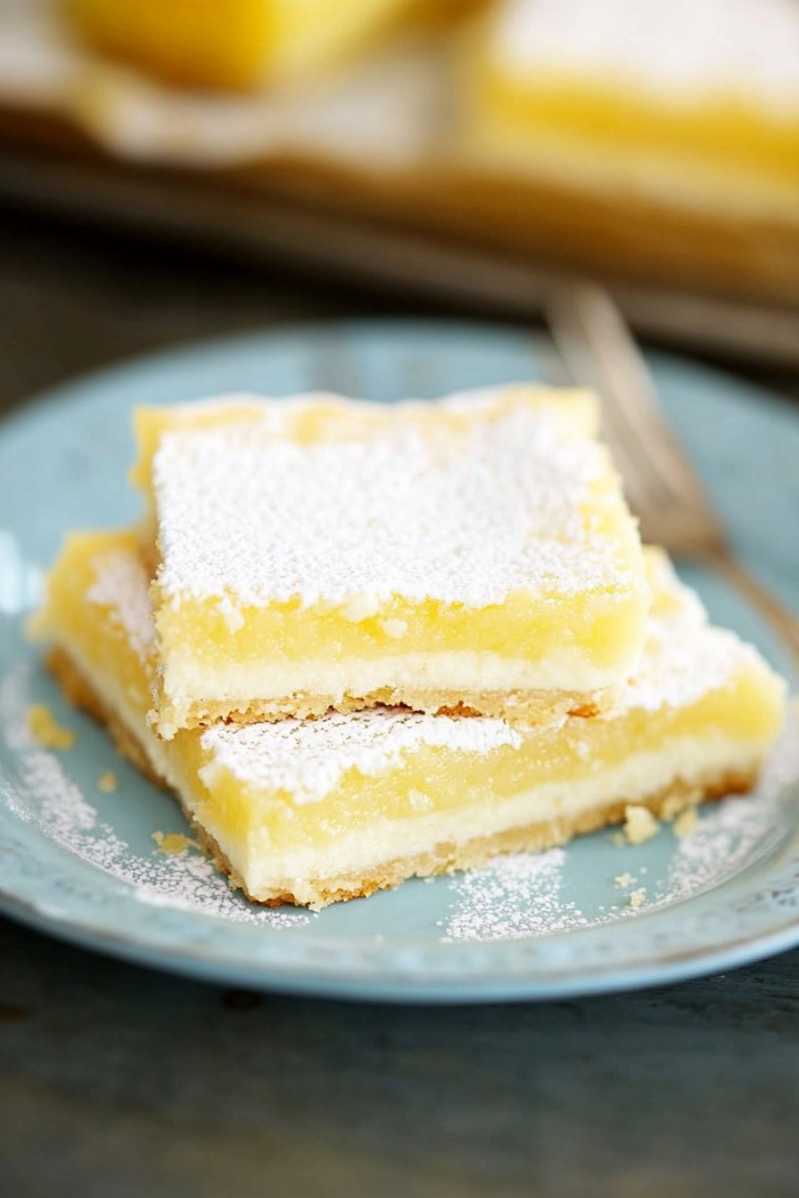 Zesty Lemon Bar Dessert Recipe