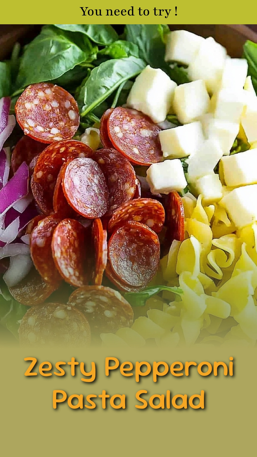 Zesty Pepperoni Pasta Salad