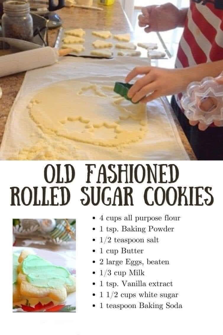 Christmas Goodies: Homemade Rolled Sugar Cookies