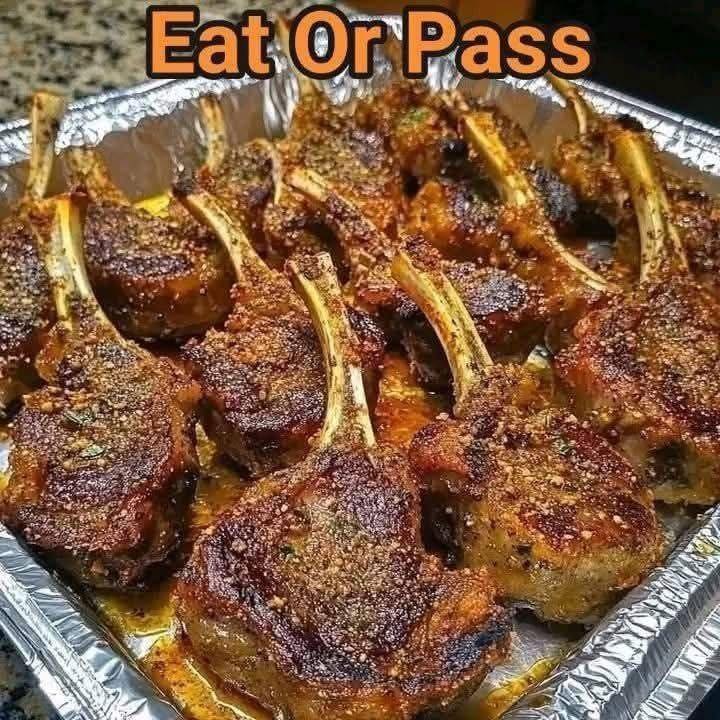 Grilled Lamb & Almonds Shrimp Roast Potato & Creole