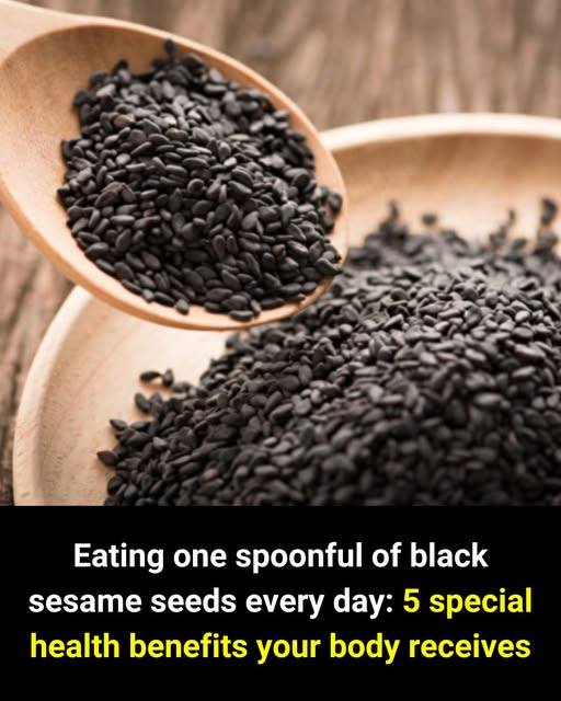 5 special health benefits your body gets when eating black sesame every day