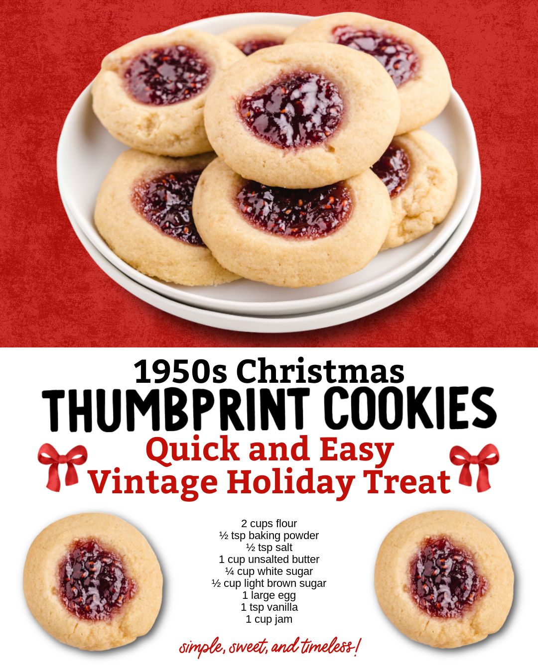 Thumbprint Cookies