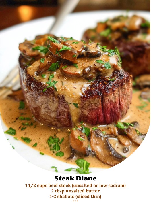 Steak Diane
