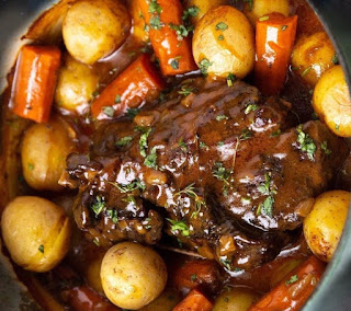 POT ROAST WITH CARROTS AND POTATOES