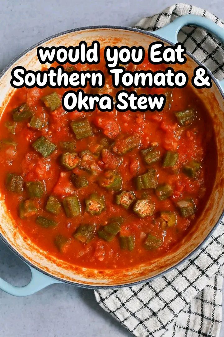 Southern Tomato & Okra Stew