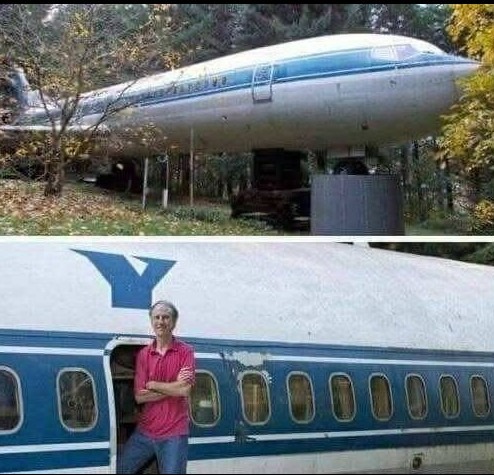 Wait Until You See Inside This Man’s Home, Which He Made Out of an Airplane