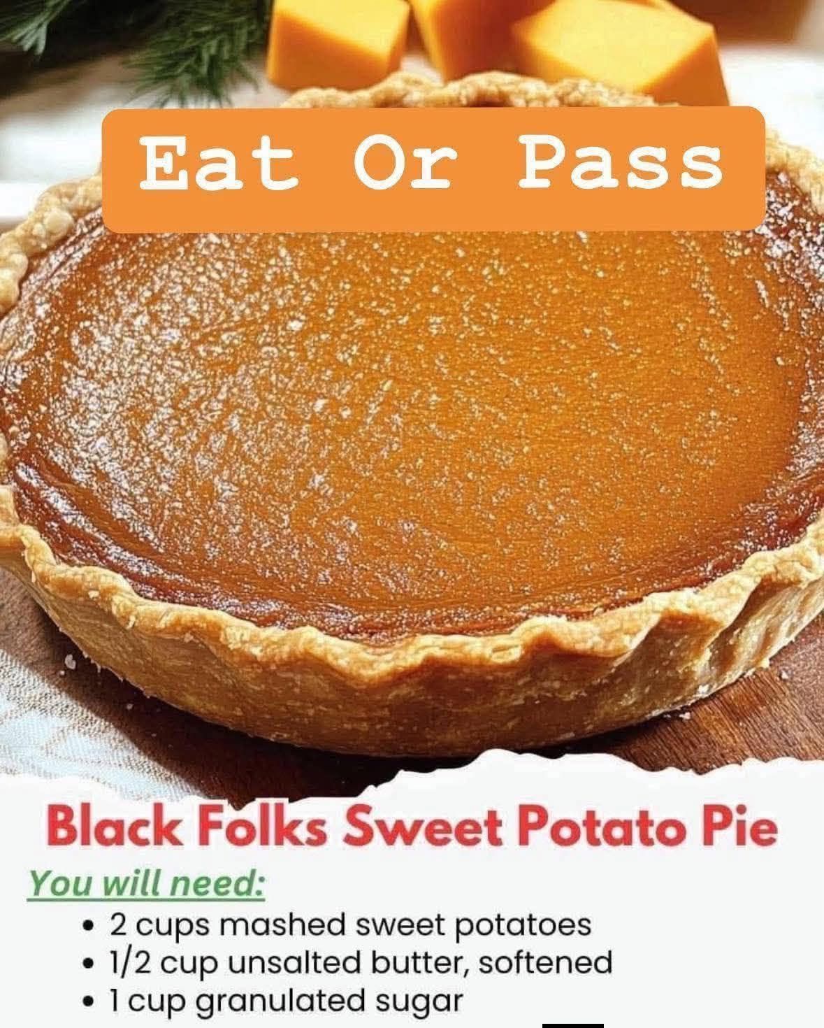 Sweet Potato Pie