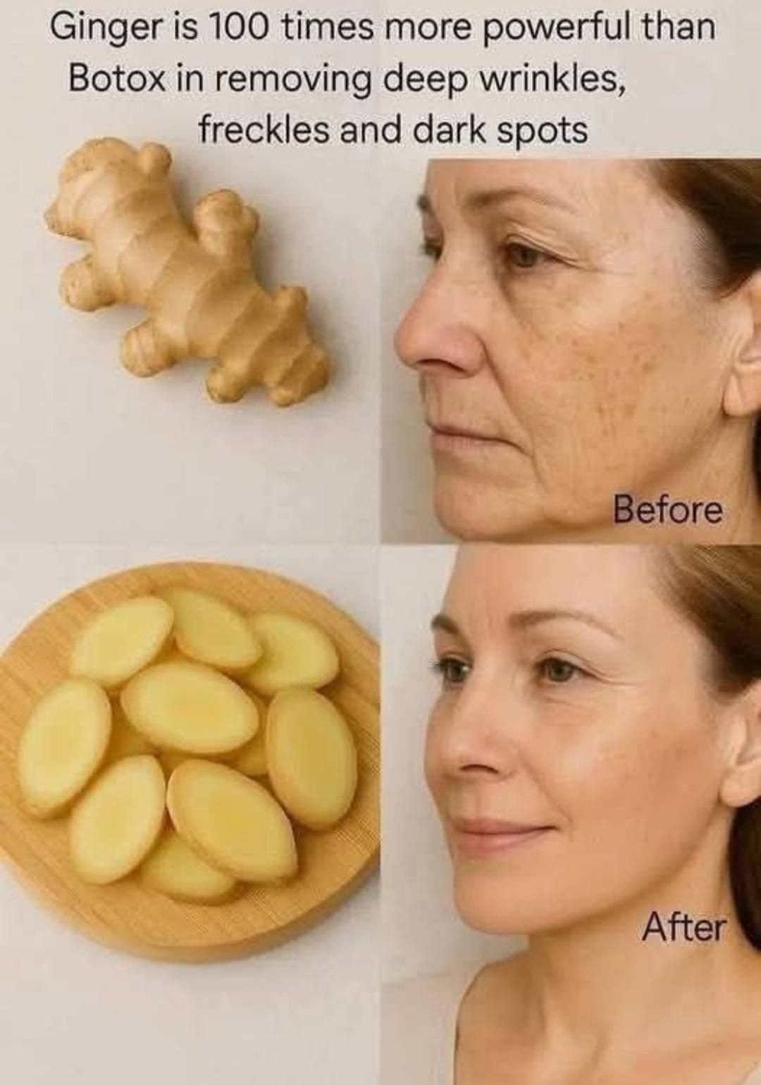 Ginger: A Natural Secret for Youthful Skin!