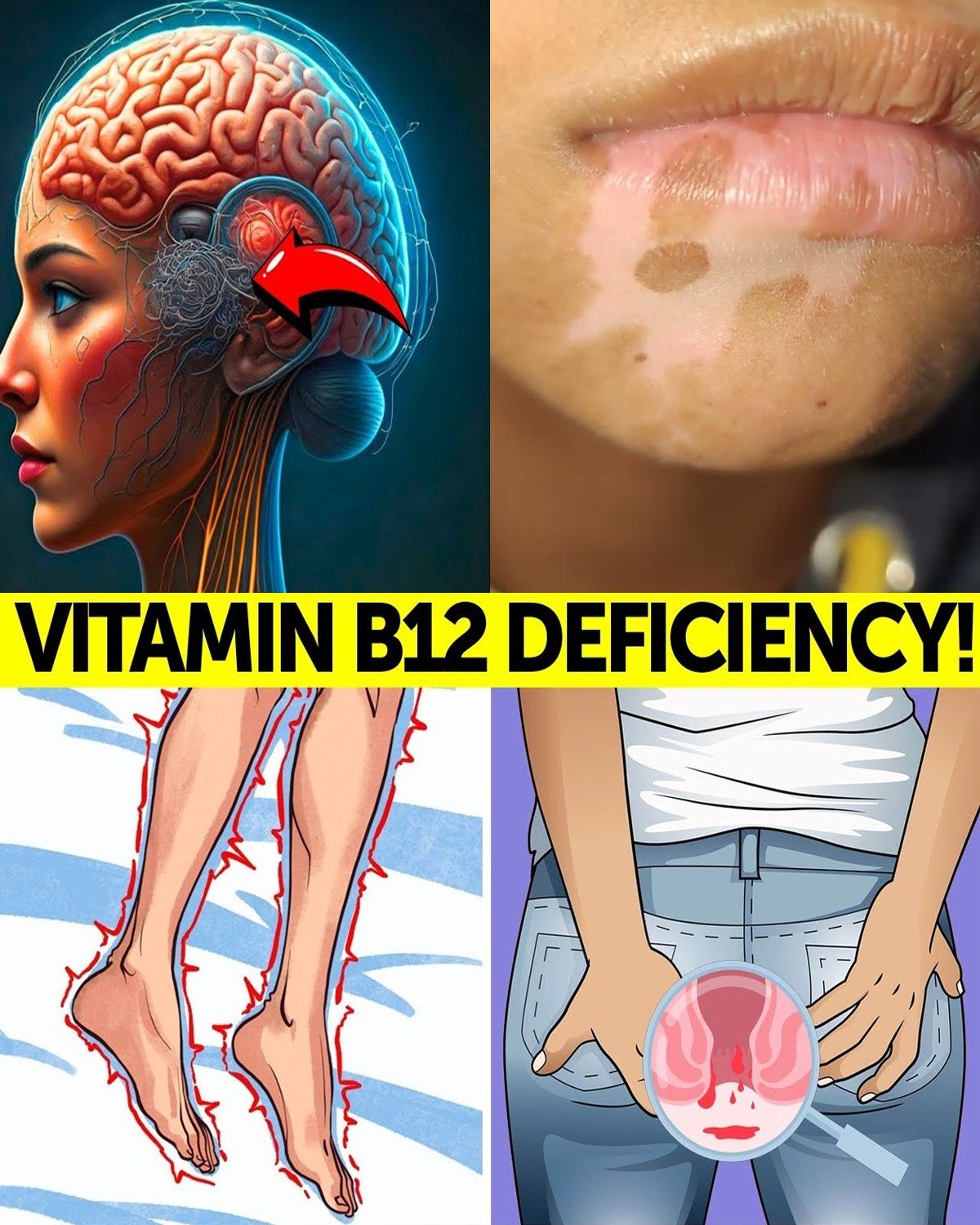 8 Strange Signs Your Body Is Begging for More Vitamin B12 – Don’t Ignore These Red Flags