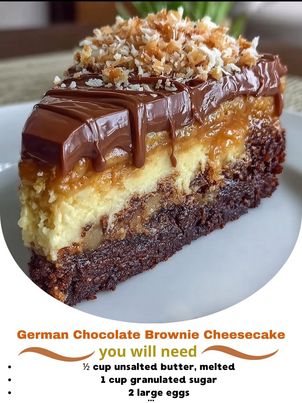 German Chocolate Cheesecake Recipe – The Ultimate Decadent Dessert